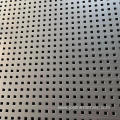Square hole perforated metal
